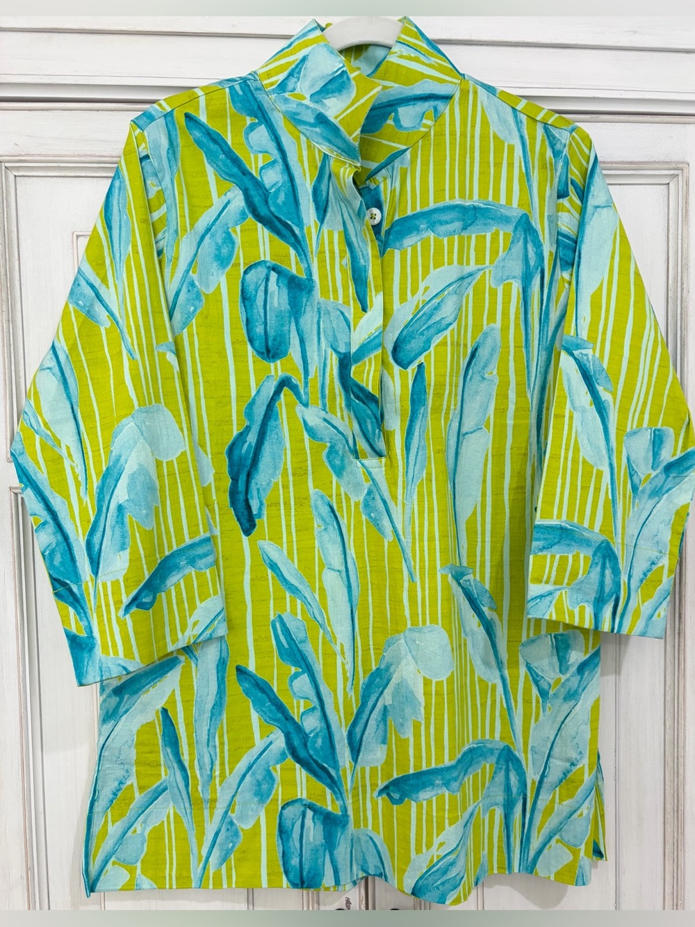 NEW washed never worn SZ S/M fits like L Holly Shae Tunic Top Stretch Cotton